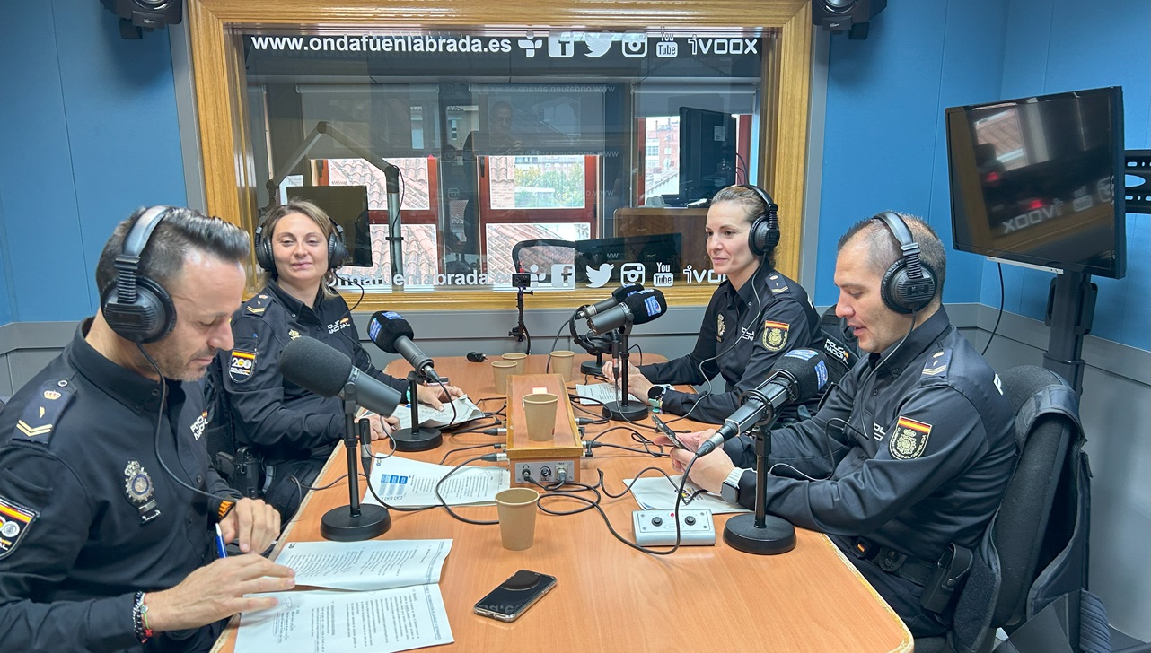 Hablamos de las estafas con la Policía Nacional de Fuenlabrada